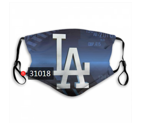 2020 Los Angeles Dodgers Dust mask with filter 63